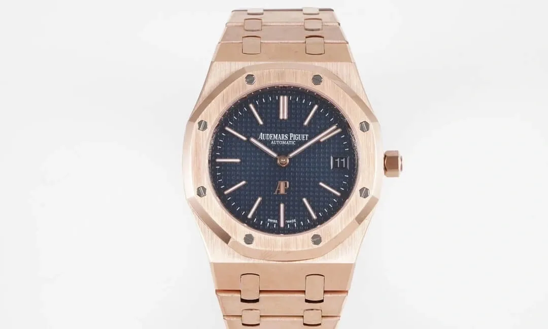 Audemars Piguet Royal Oak 15202OR.OO.1240OR.01 KZ Factory 1:1 Best Edition Replica Watch Blue Dial